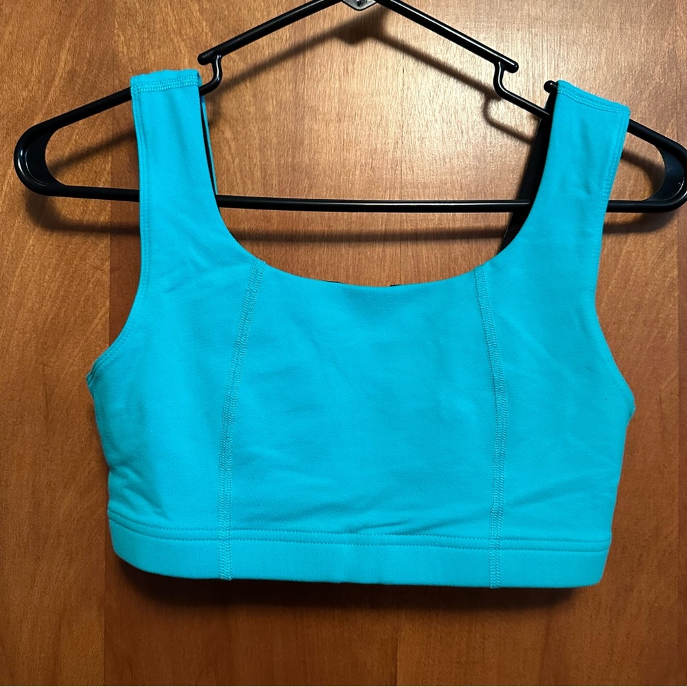 Karma Sports Bra Greenish Blue Medium